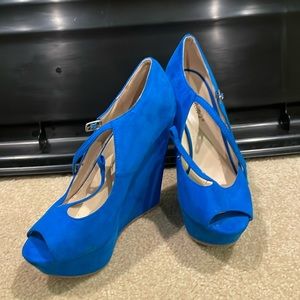 Breckelles Blue heels